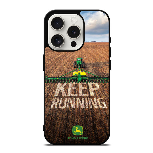 JOHN DEERE KEEP RUNNING iPhone 15 Pro Case Cover