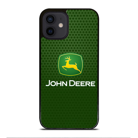 JOHN DEERE LOGO METAL LOGO iPhone 12 Mini Case Cover