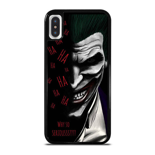 JOKER WHY SO SERIOUS 2 iPhone X / XS Case Cover