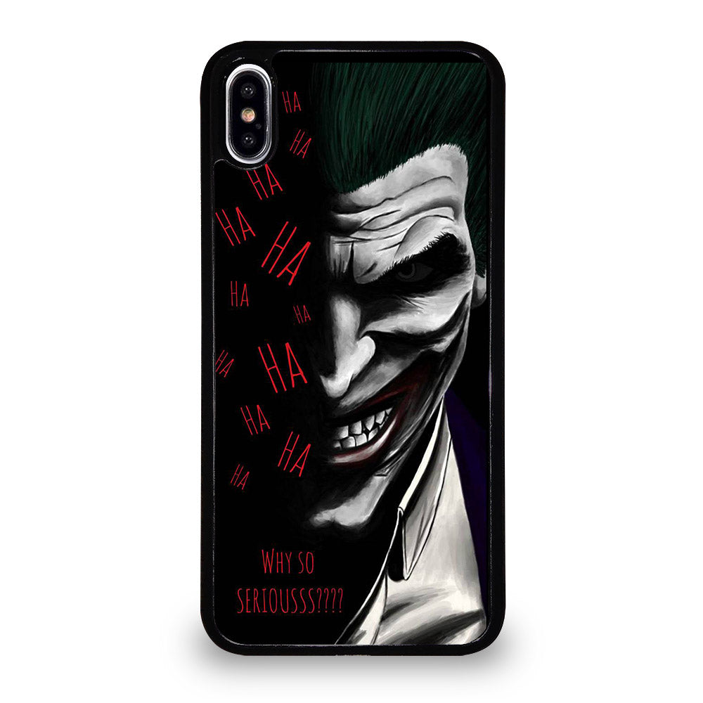 JOKER WHY SO SERIOUS 2 iPhone XS Max Case Cover