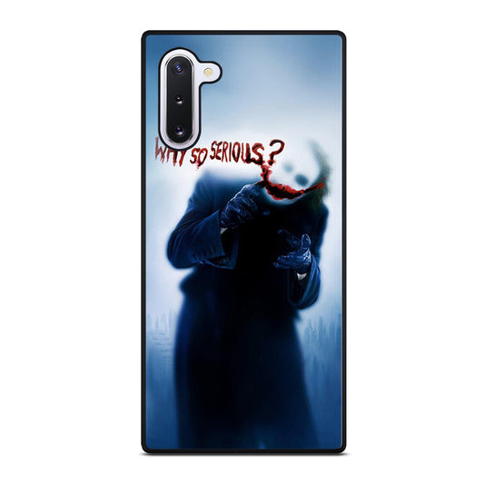 JOKER WHY SO SERIOUS 3 Samsung Galaxy Note 10 Case Cover