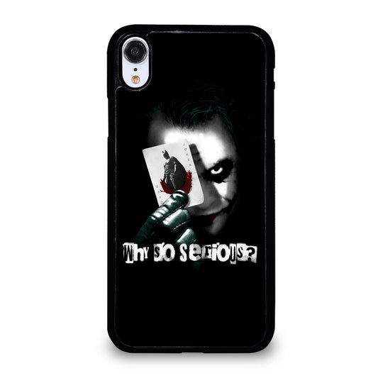 JOKER WHY SO SERIOUS iPhone XR Case Cover