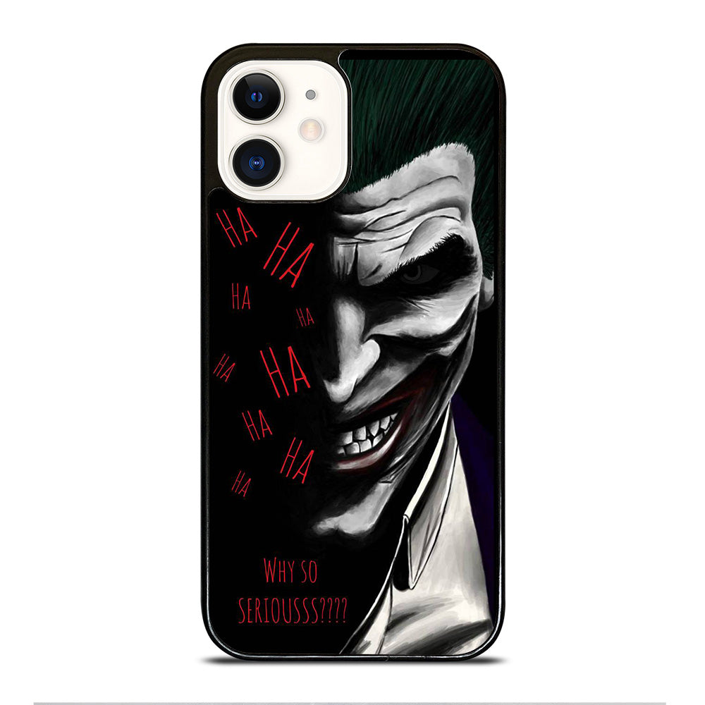 JOKER WHY SO SERIOUS 2 iPhone 12 Case Cover