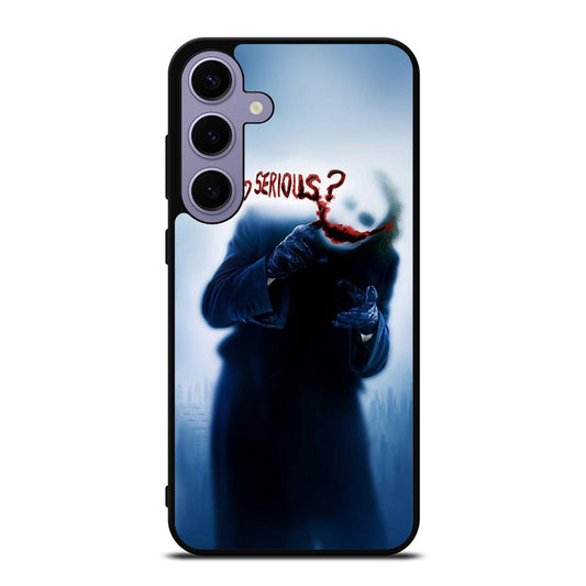 JOKER WHY SO SERIOUS 3 Samsung Galaxy S24 Plus Case Cover