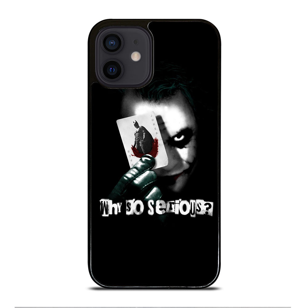 JOKER WHY SO SERIOUS iPhone 12 Mini Case Cover