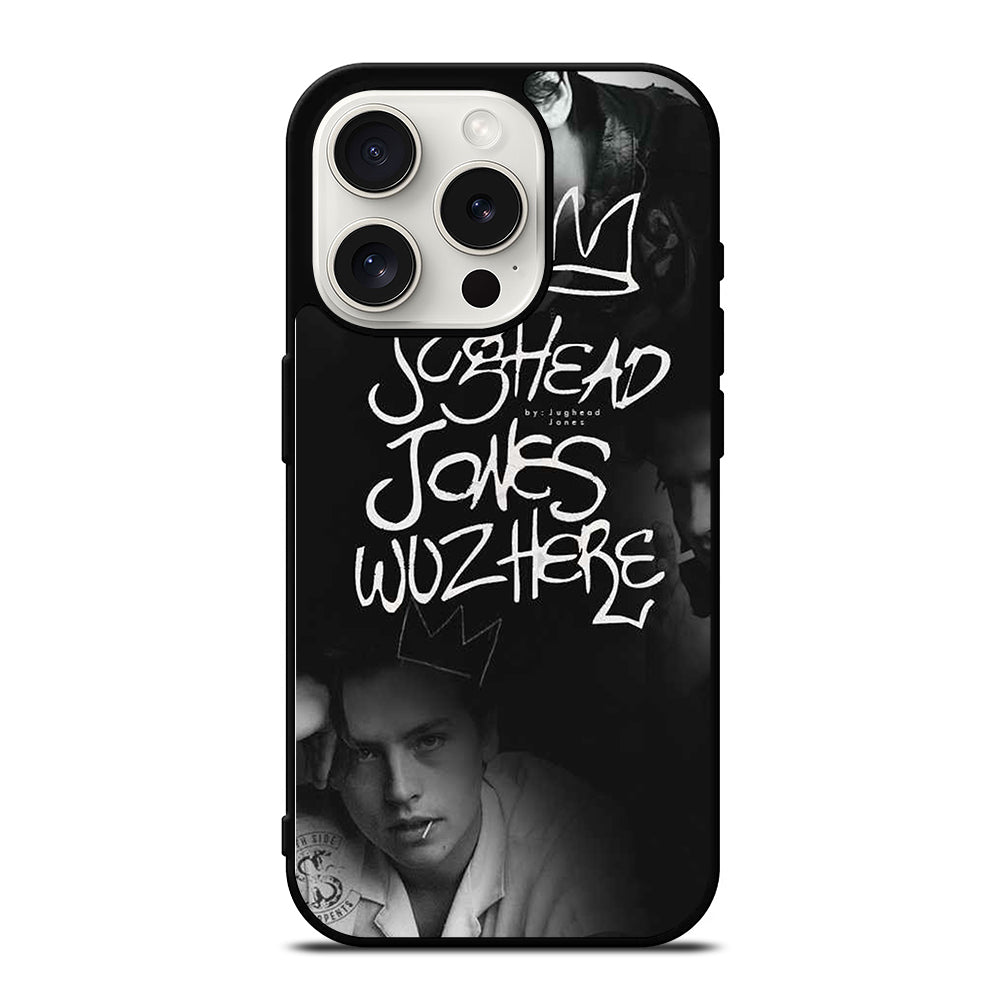 JUGHEAD JONES WUZ HERE' iPhone 15 Pro Case Cover
