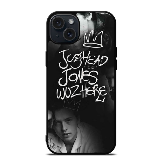JUGHEAD JONES WUZ HERE' iPhone 15 Plus Case Cover