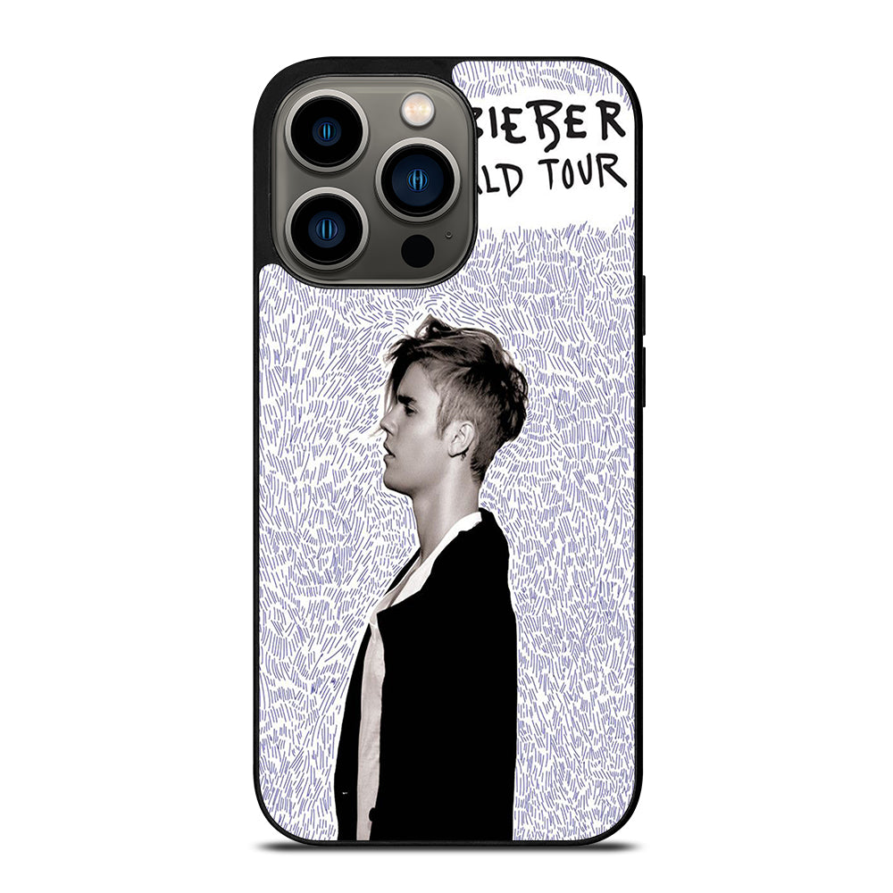 JUSTIN BIEBER PURPOSE WORLD TOUR iPhone 13 Pro Case Cover