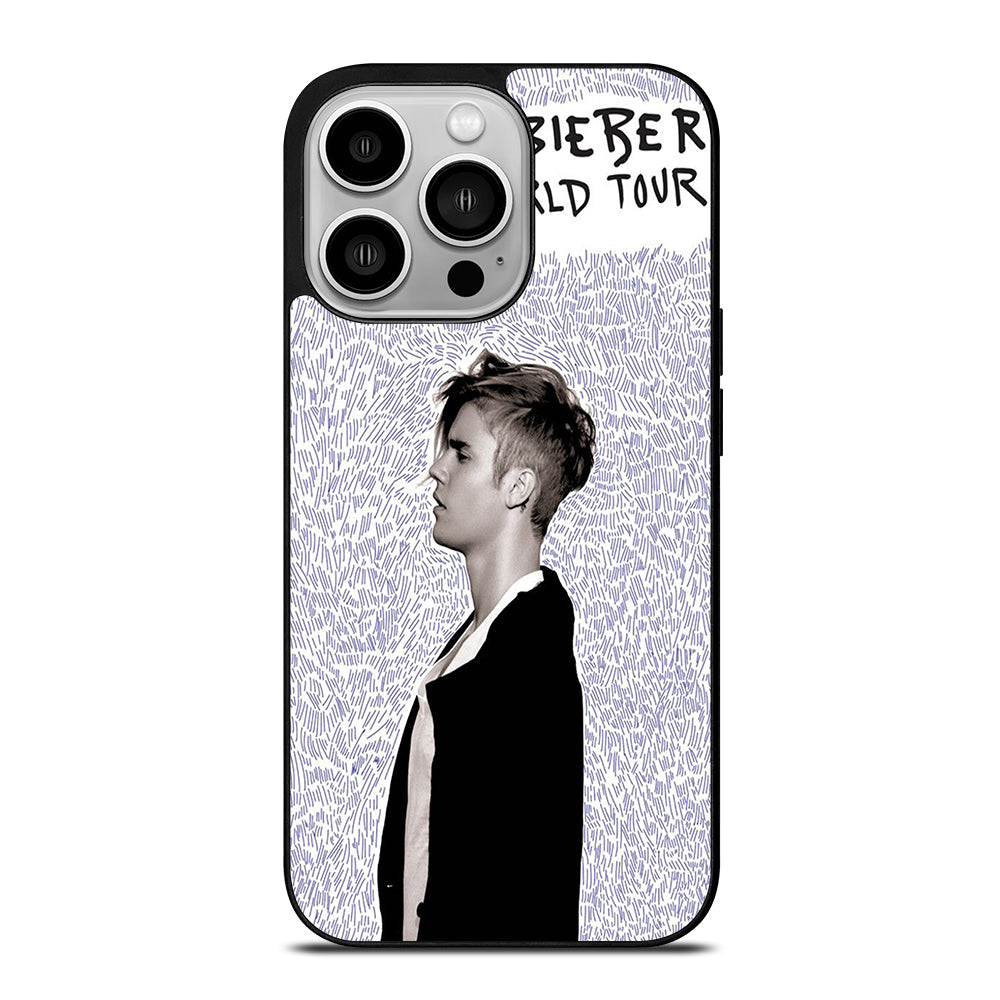 JUSTIN BIEBER PURPOSE WORLD TOUR iPhone 14 Pro Case Cover