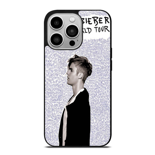 JUSTIN BIEBER PURPOSE WORLD TOUR iPhone 14 Pro Case Cover