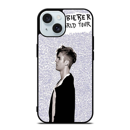 JUSTIN BIEBER PURPOSE WORLD TOUR iPhone 15 Case Cover