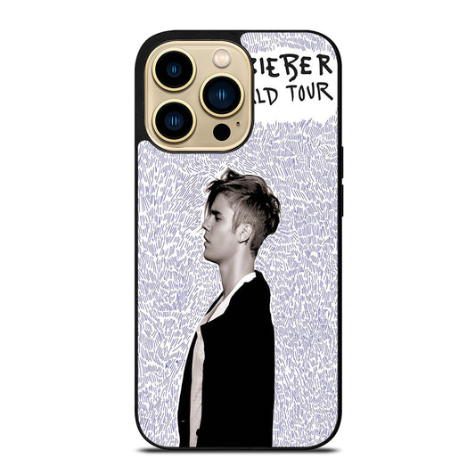 JUSTIN BIEBER PURPOSE WORLD TOUR iPhone 14 Pro Max Case Cover