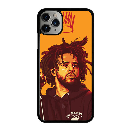 J COLE RAPPER ART iPhone 11 Pro Max Case Cover