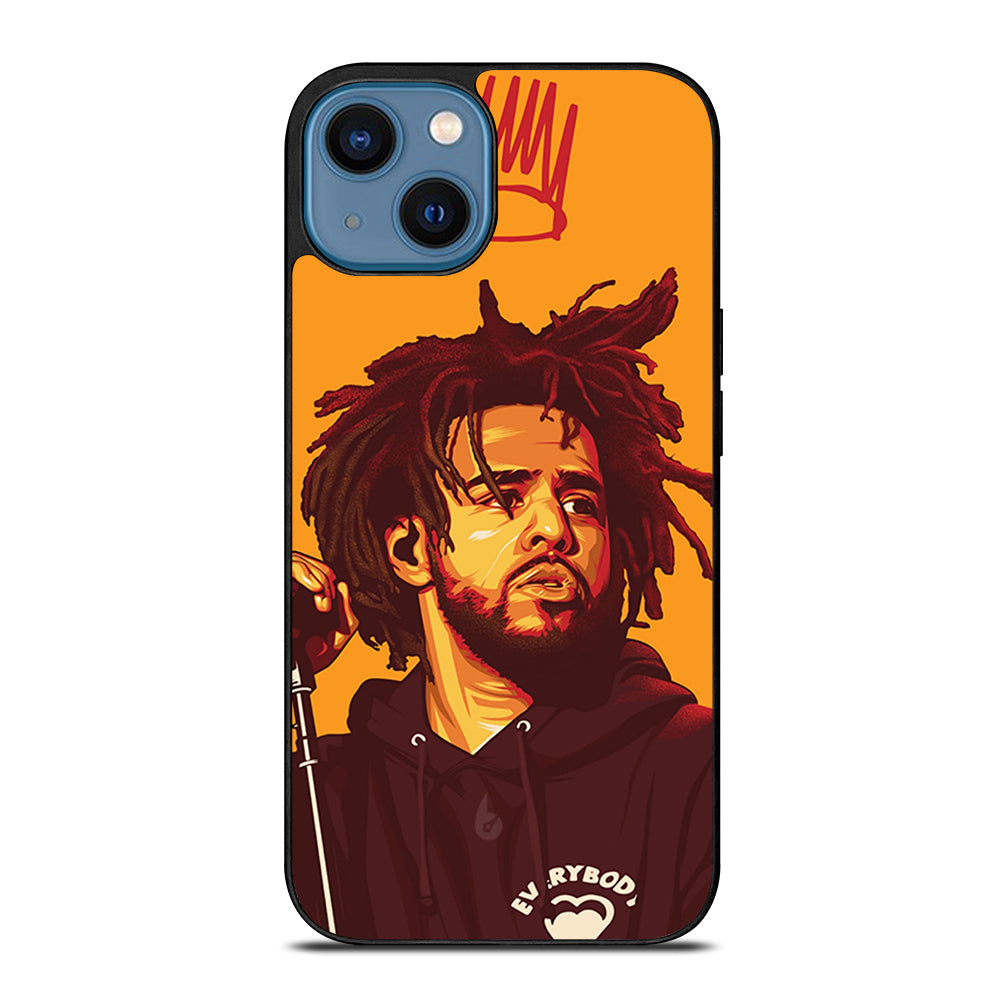 J COLE RAPPER ART iPhone 14 Case Cover