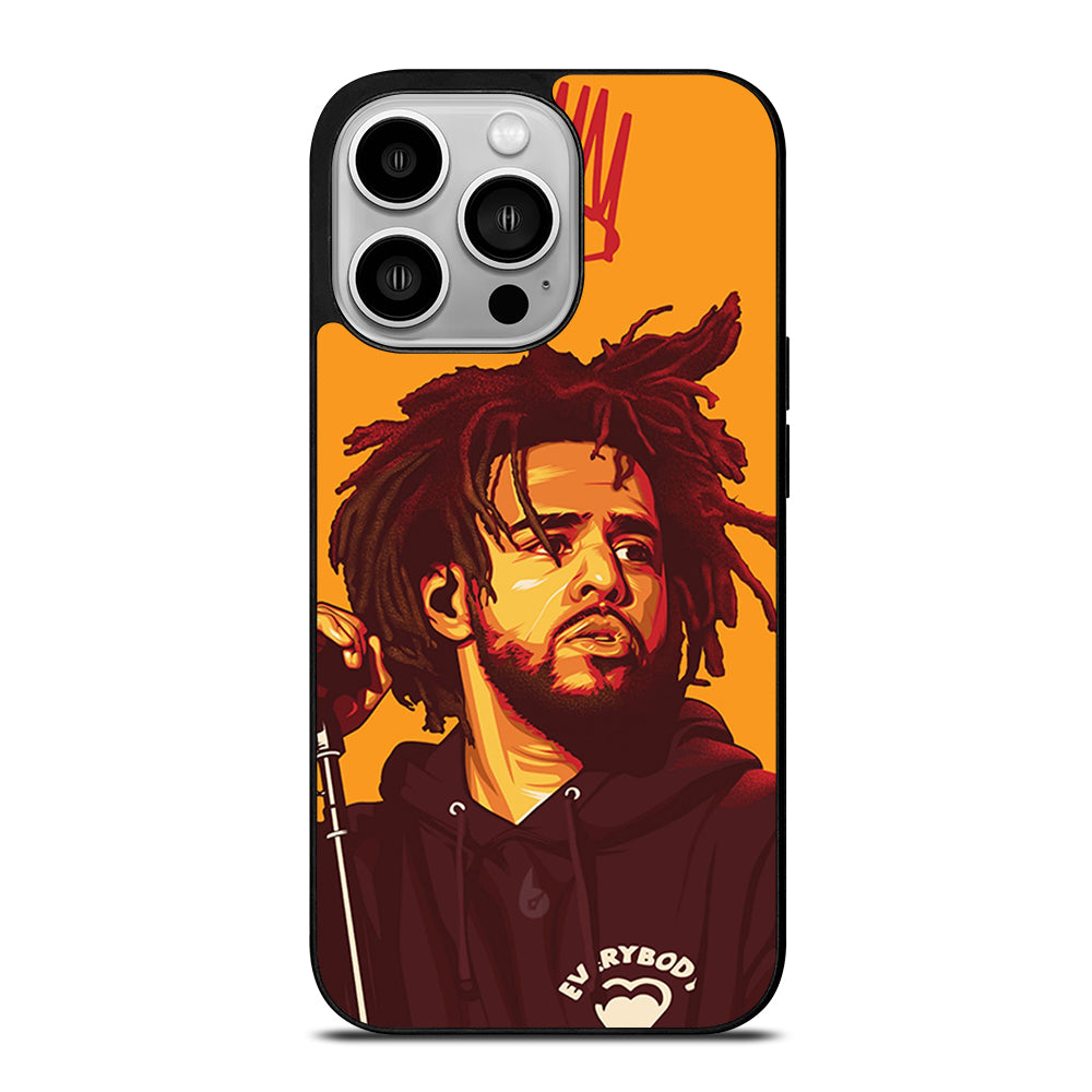 J COLE RAPPER ART iPhone 14 Pro Case Cover