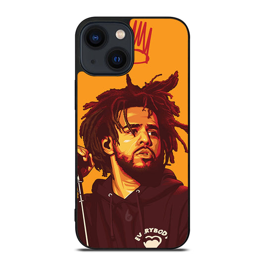 J COLE RAPPER ART iPhone 14 Plus Case Cover
