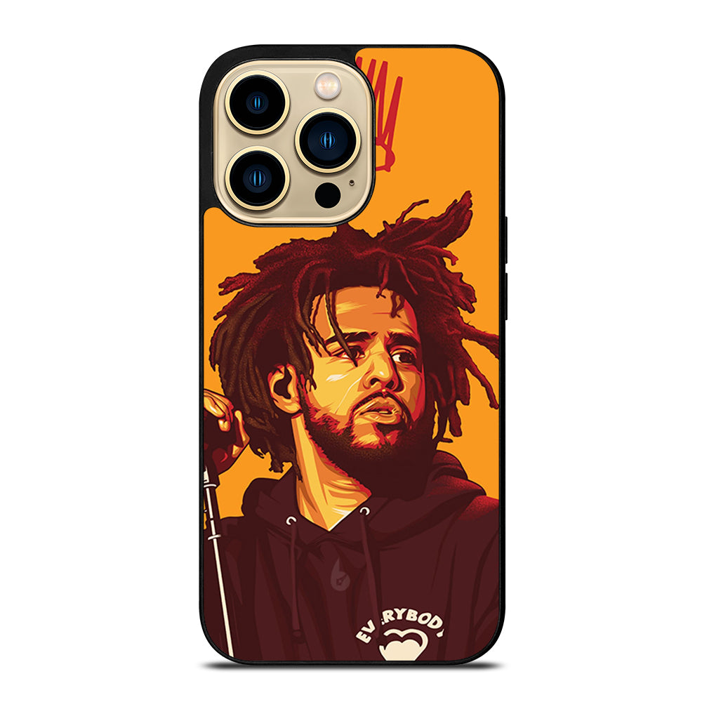 J COLE RAPPER ART iPhone 14 Pro Max Case Cover