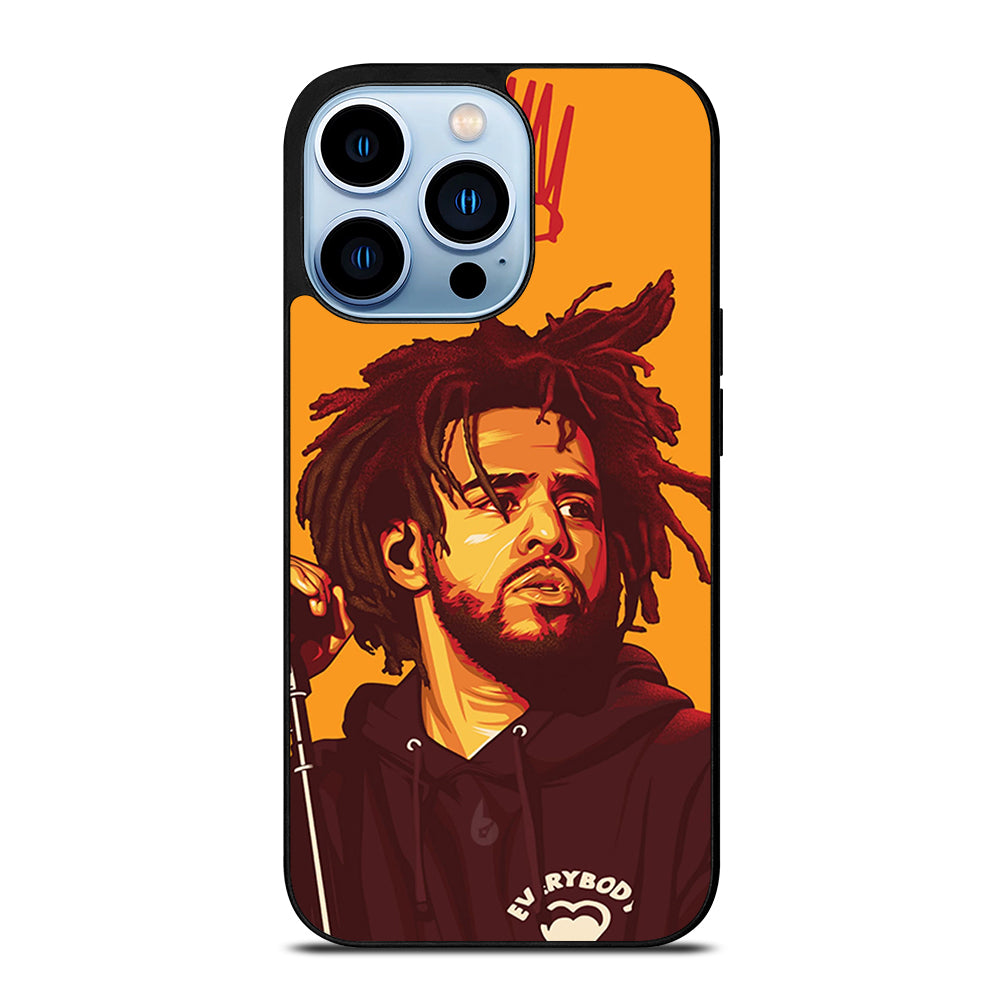 J COLE RAPPER ART iPhone 13 Pro Max Case Cover