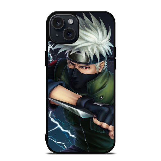 KAKASHI HATAKE NARUTO ANIME iPhone 15 Plus Case Cover
