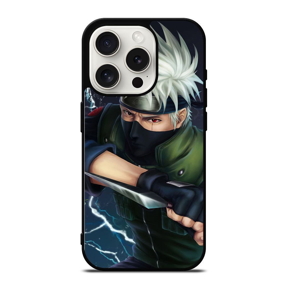 KAKASHI HATAKE NARUTO ANIME iPhone 15 Pro Case Cover