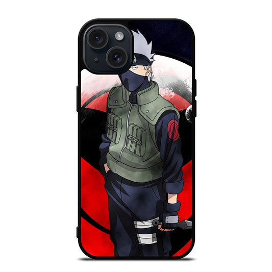 KAKASHI HATAKE SHARINGAN NARUTO iPhone 15 Plus Case Cover