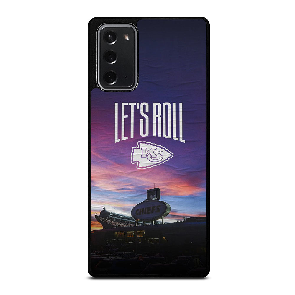 KANSAS CITY CHIEFS LET'S ROLL Samsung Galaxy Note 20 Case Cover