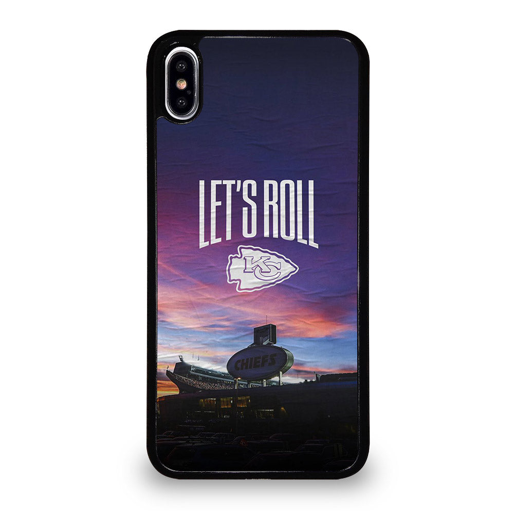 KANSAS CITY CHIEFS LET'S ROLL iPhone XS Max Case Cover