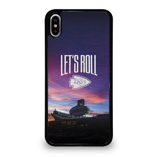 KANSAS CITY CHIEFS LET'S ROLL iPhone XS Max Case Cover