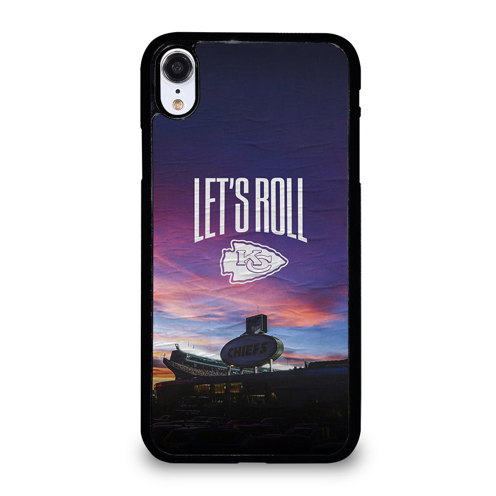 KANSAS CITY CHIEFS LET'S ROLL iPhone XR Case Cover