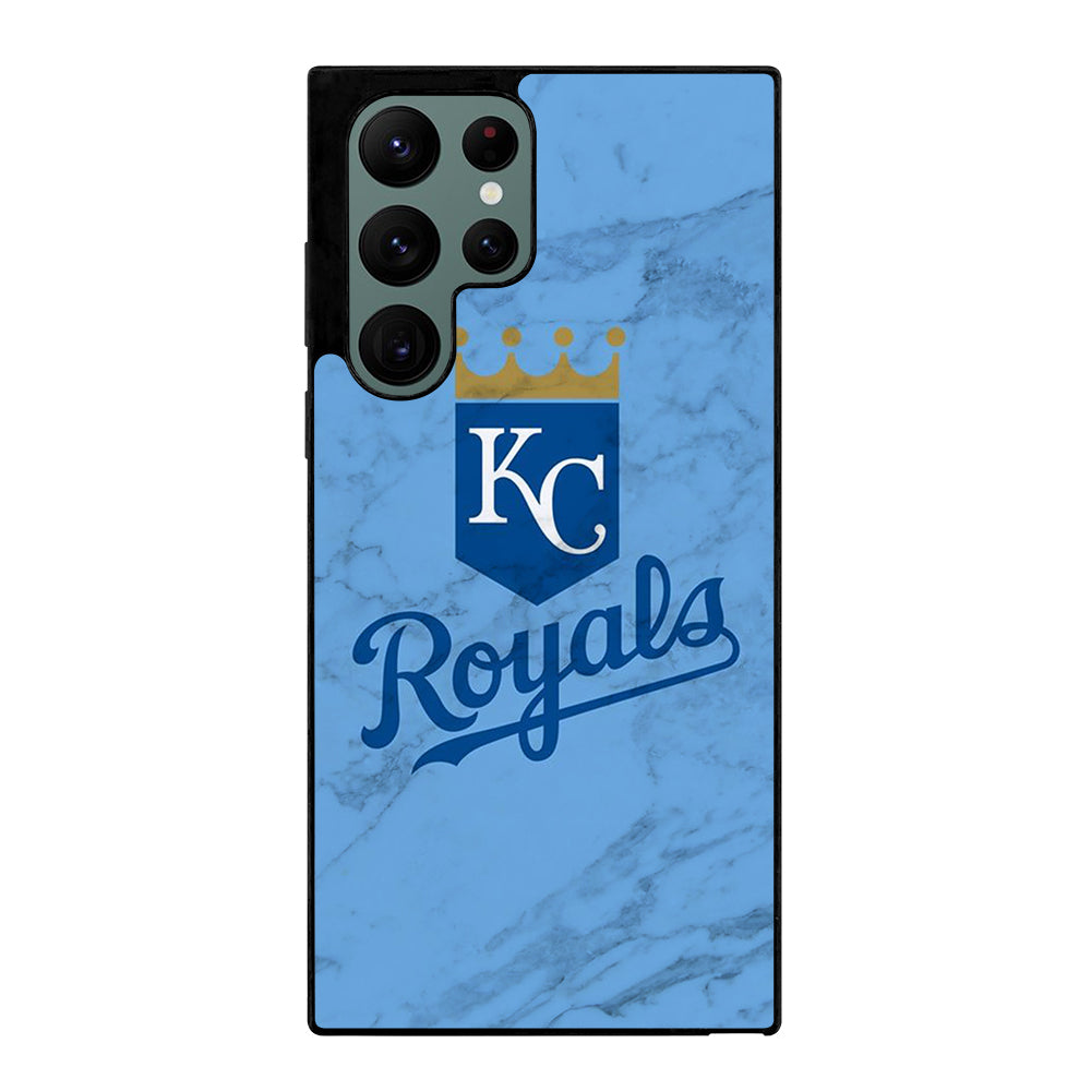 KANSAS CITY ROYALS MARBLE LOGO Samsung Galaxy S22 Ultra Case Cover