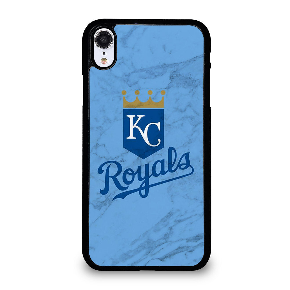 KANSAS CITY ROYALS MARBLE LOGO iPhone XR Case Cover