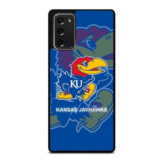 KANSAS JAYHAWKS SYMBOL 3 Samsung Galaxy Note 20 Case Cover