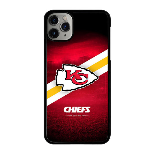 KANSAS CITY CHIEFS FOOTBALL NFL iPhone 11 Pro Max Case Cover