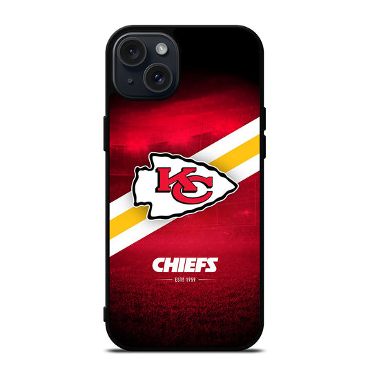 KANSAS CITY CHIEFS FOOTBALL NFL iPhone 15 Plus Case Cover