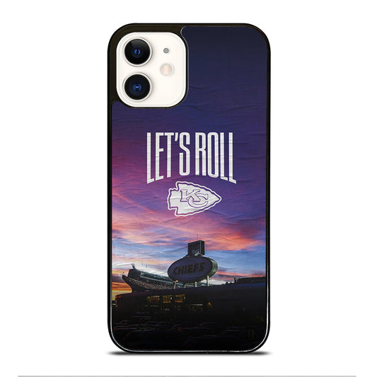 KANSAS CITY CHIEFS LET'S ROLL iPhone 12 Case Cover