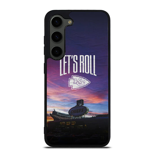 KANSAS CITY CHIEFS LET'S ROLL Samsung Galaxy S23 Plus Case Cover