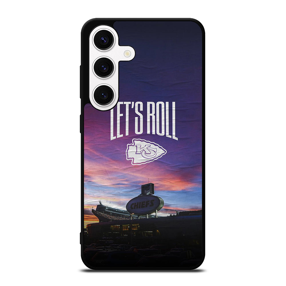 KANSAS CITY CHIEFS LET'S ROLL Samsung Galaxy S24 Case Cover