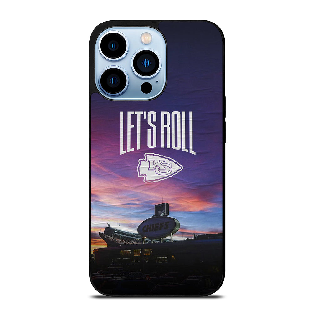 KANSAS CITY CHIEFS LET'S ROLL iPhone 13 Pro Max Case Cover
