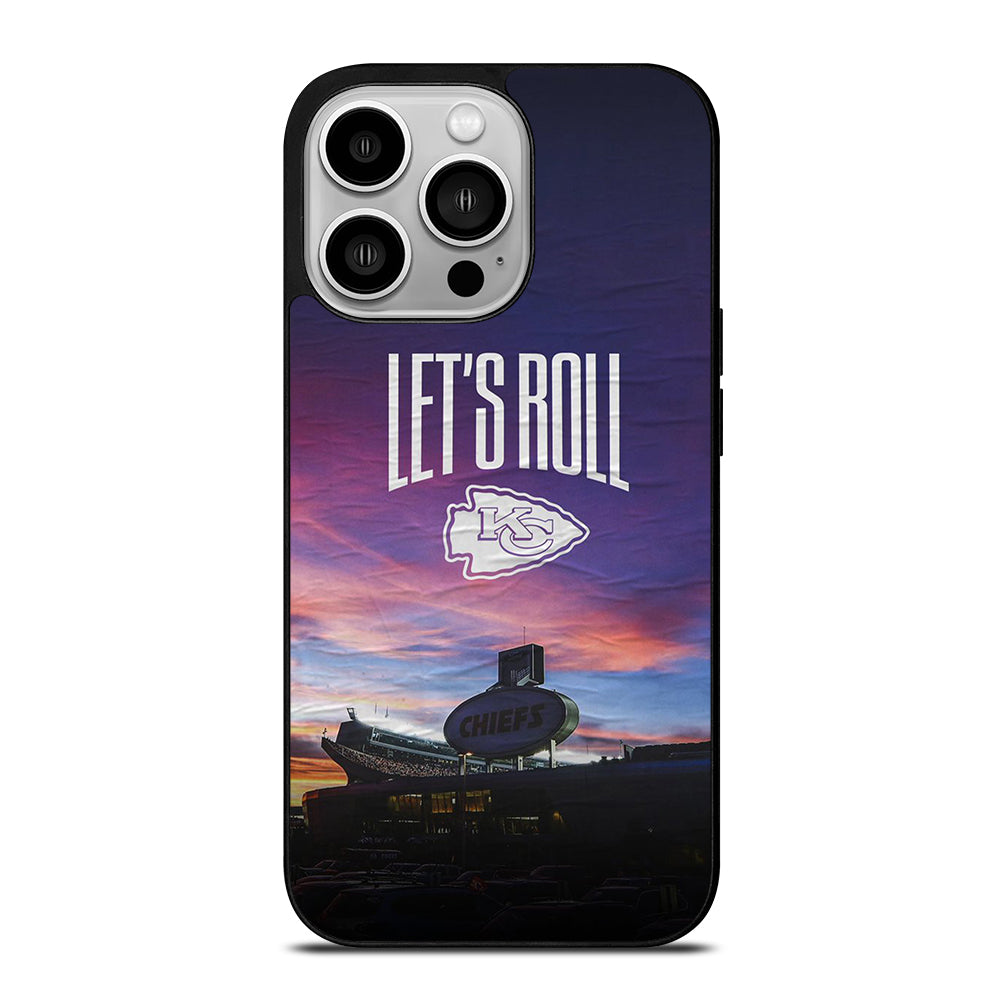 KANSAS CITY CHIEFS LET'S ROLL iPhone 14 Pro Case Cover