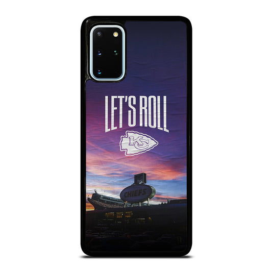 KANSAS CITY CHIEFS LET'S ROLL Samsung Galaxy S20 Plus Case Cover