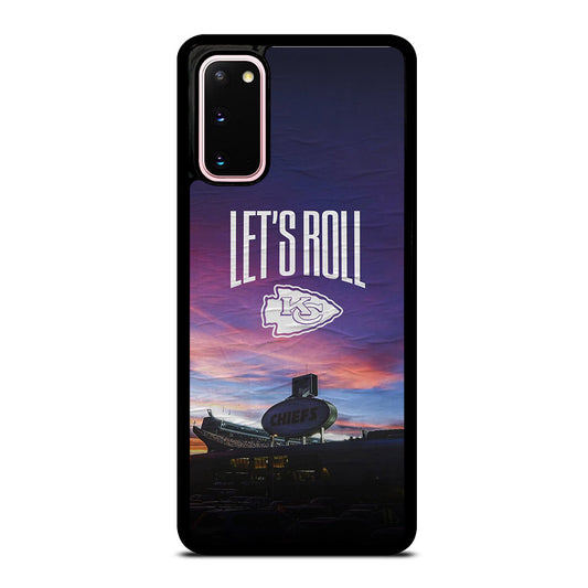 KANSAS CITY CHIEFS LET'S ROLL Samsung Galaxy S20 Case Cover