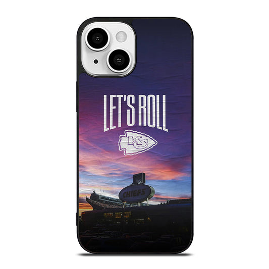 KANSAS CITY CHIEFS LET'S ROLL iPhone 13 Mini Case Cover