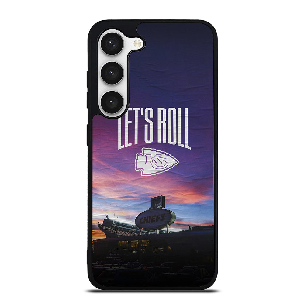 KANSAS CITY CHIEFS LET'S ROLL Samsung Galaxy S23 Case Cover