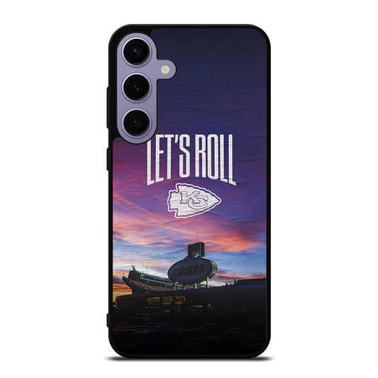 KANSAS CITY CHIEFS LET'S ROLL Samsung Galaxy S24 Plus Case Cover