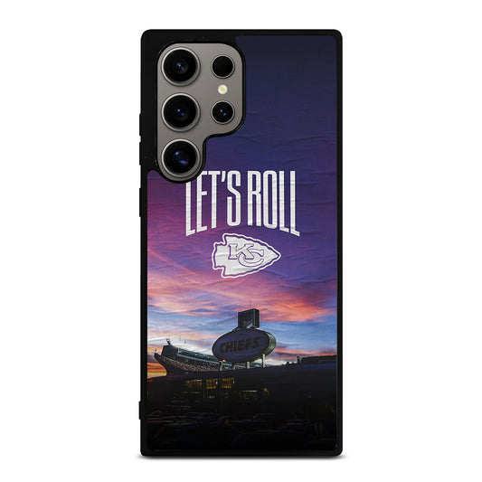 KANSAS CITY CHIEFS LET'S ROLL Samsung Galaxy S24 Ultra Case Cover