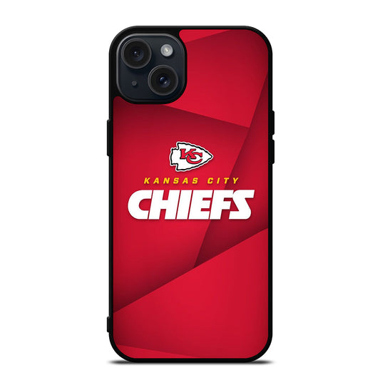 KANSAS CITY CHIEFS NFL LOGO iPhone 15 Plus Case Cover