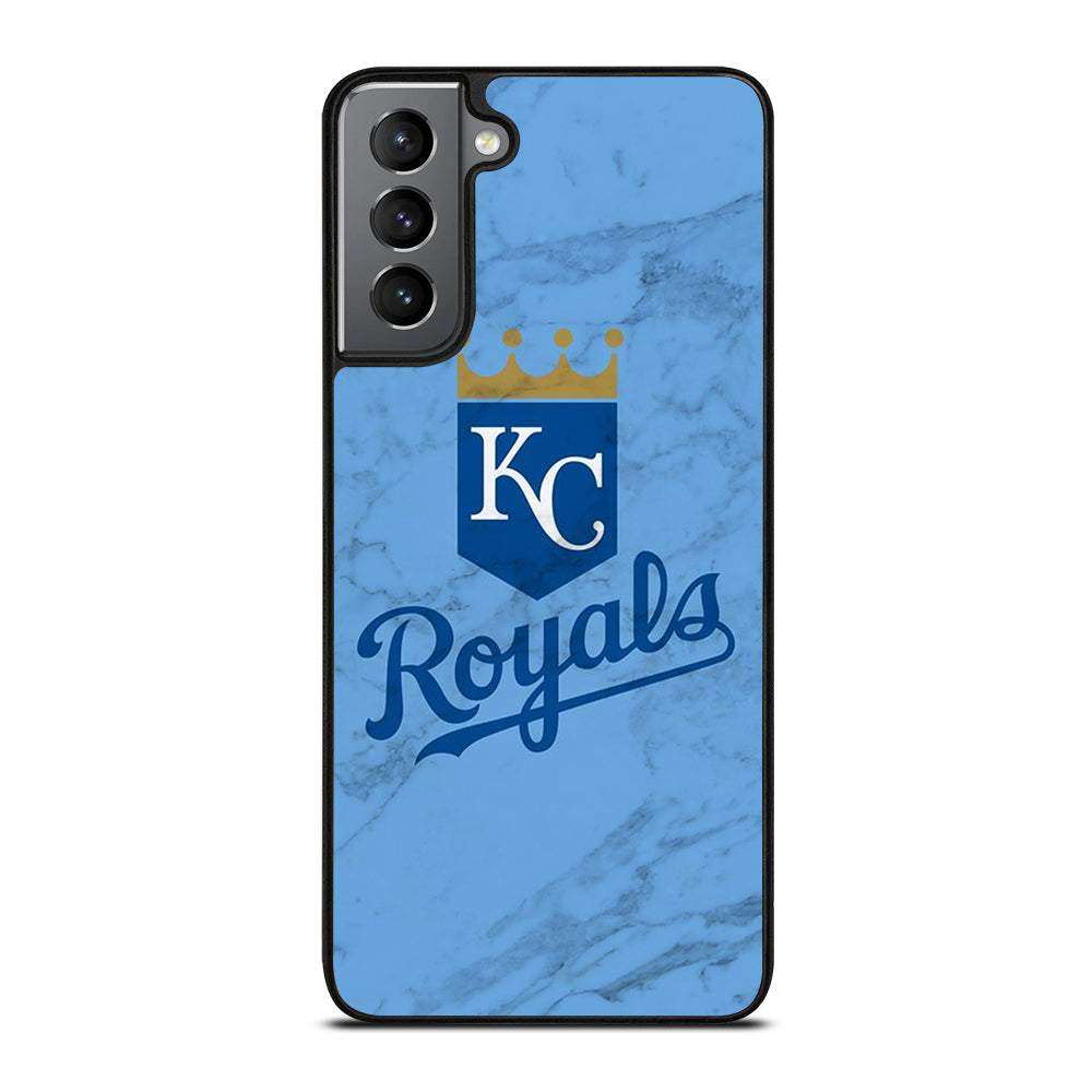 KANSAS CITY ROYALS MARBLE LOGO Samsung Galaxy S21 Plus Case Cover