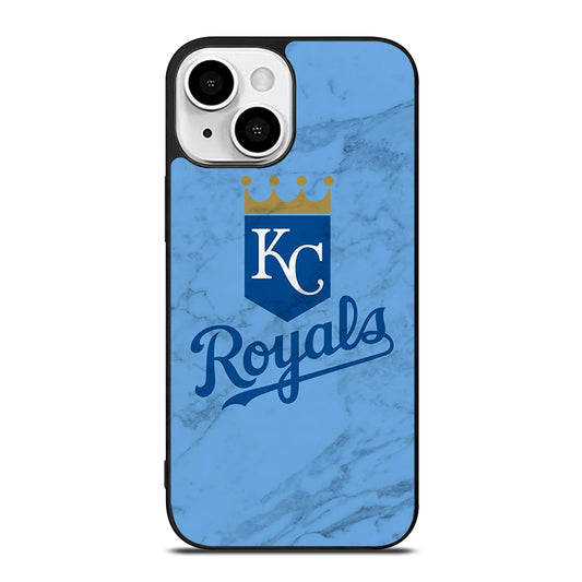 KANSAS CITY ROYALS MARBLE LOGO iPhone 13 Mini Case Cover