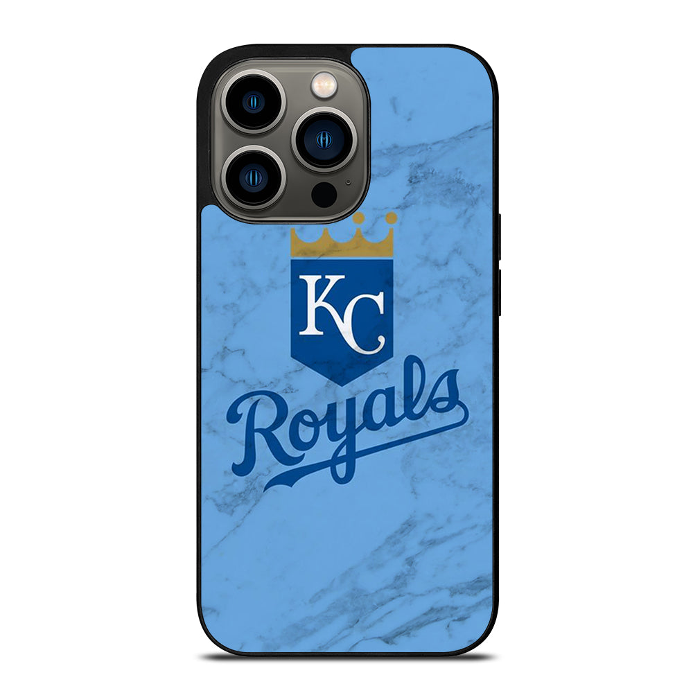 KANSAS CITY ROYALS MARBLE LOGO iPhone 13 Pro Case Cover