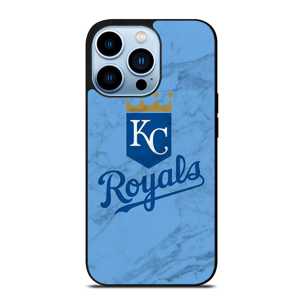 KANSAS CITY ROYALS MARBLE LOGO iPhone 13 Pro Max Case Cover